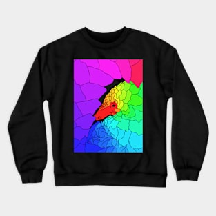 Rainbow Pangolin Crewneck Sweatshirt